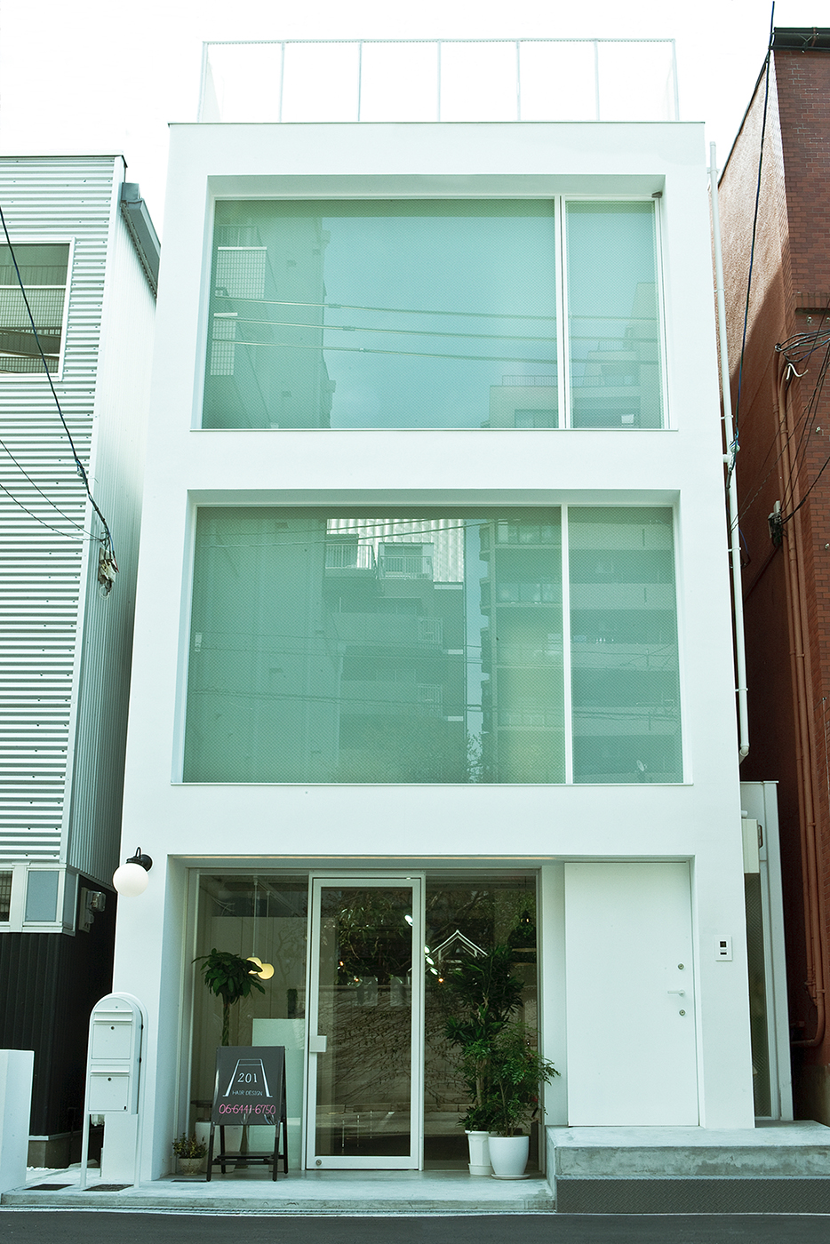 House S No 1 屋上緑化 店舗付住宅 タカヤマ建築事務所