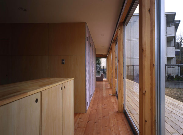 開放的な木造住宅